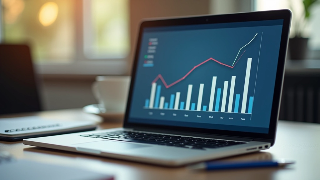 Finanční graf zobrazující vliv inflace na úspory v průběhu času